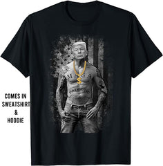 Viral Trump Gangster Tee and sweatshirt Pro Trump Patriotic Gangster T-Shirt Anti-Liberal Republican Gift shirt
