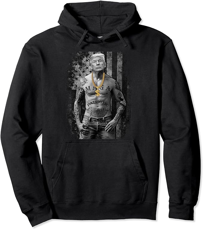 Viral Trump Gangster Tee and sweatshirt Pro Trump Patriotic Gangster T-Shirt Anti-Liberal Republican Gift shirt