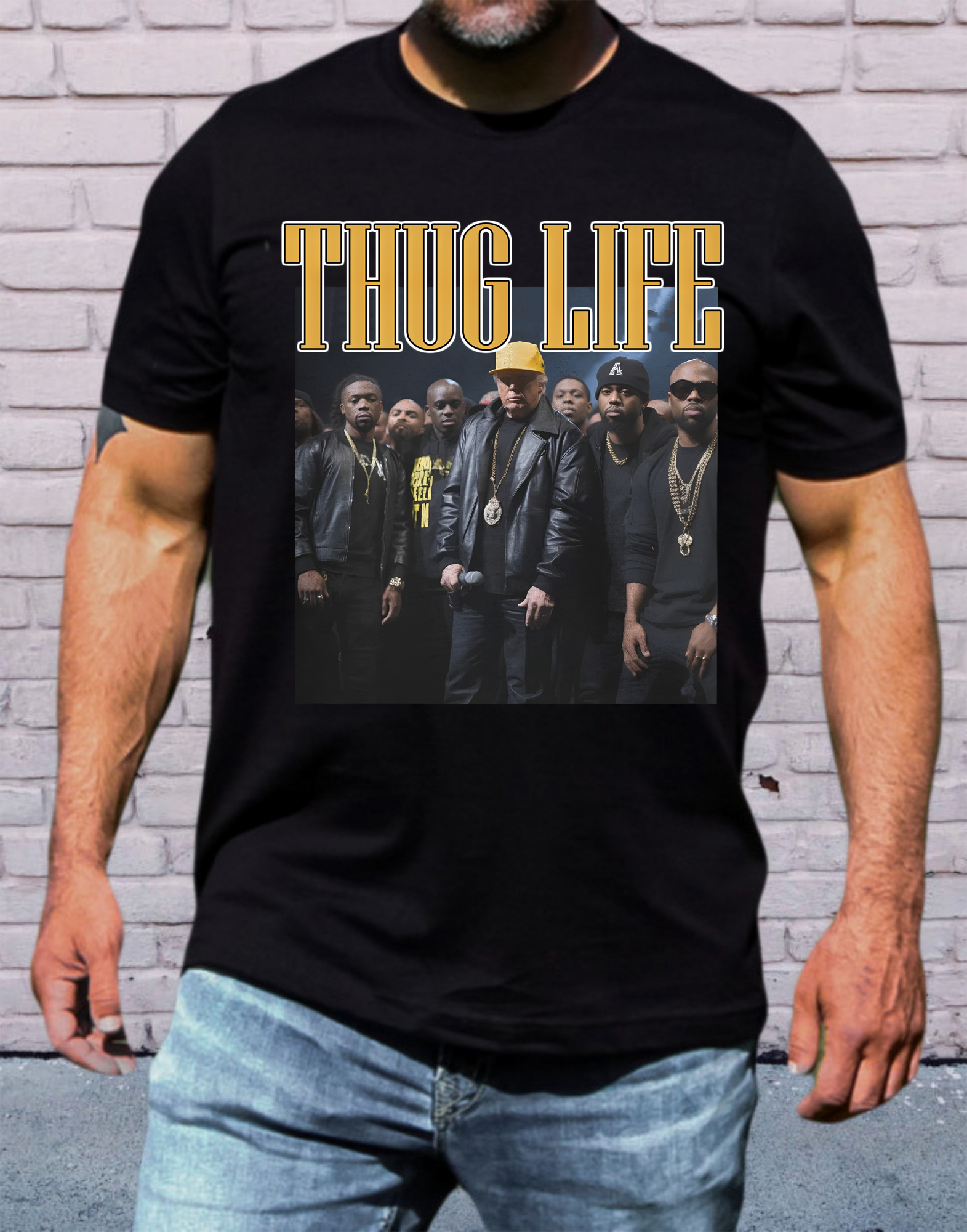 Trump Thug Life shirt maga shirt trump supporter merch tee  trump 2024 shirt daddy home t shirt UNISEX country music concert shirt Streetwear shirt graphic shirts