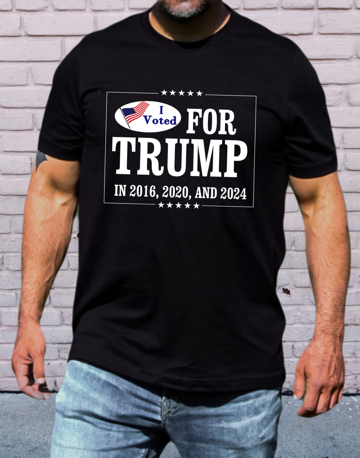 i voted for Trump 2016 2020 2024 SHIRT Trump Supporters Pride Maga