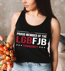 LGBFJB SHIRT , Proud member of the LGBFJB Community, Fuck Biden shirt trump 2024 shirt maga shirt trump supporters shirt, anti biden shirt, Maga Trump Supporters