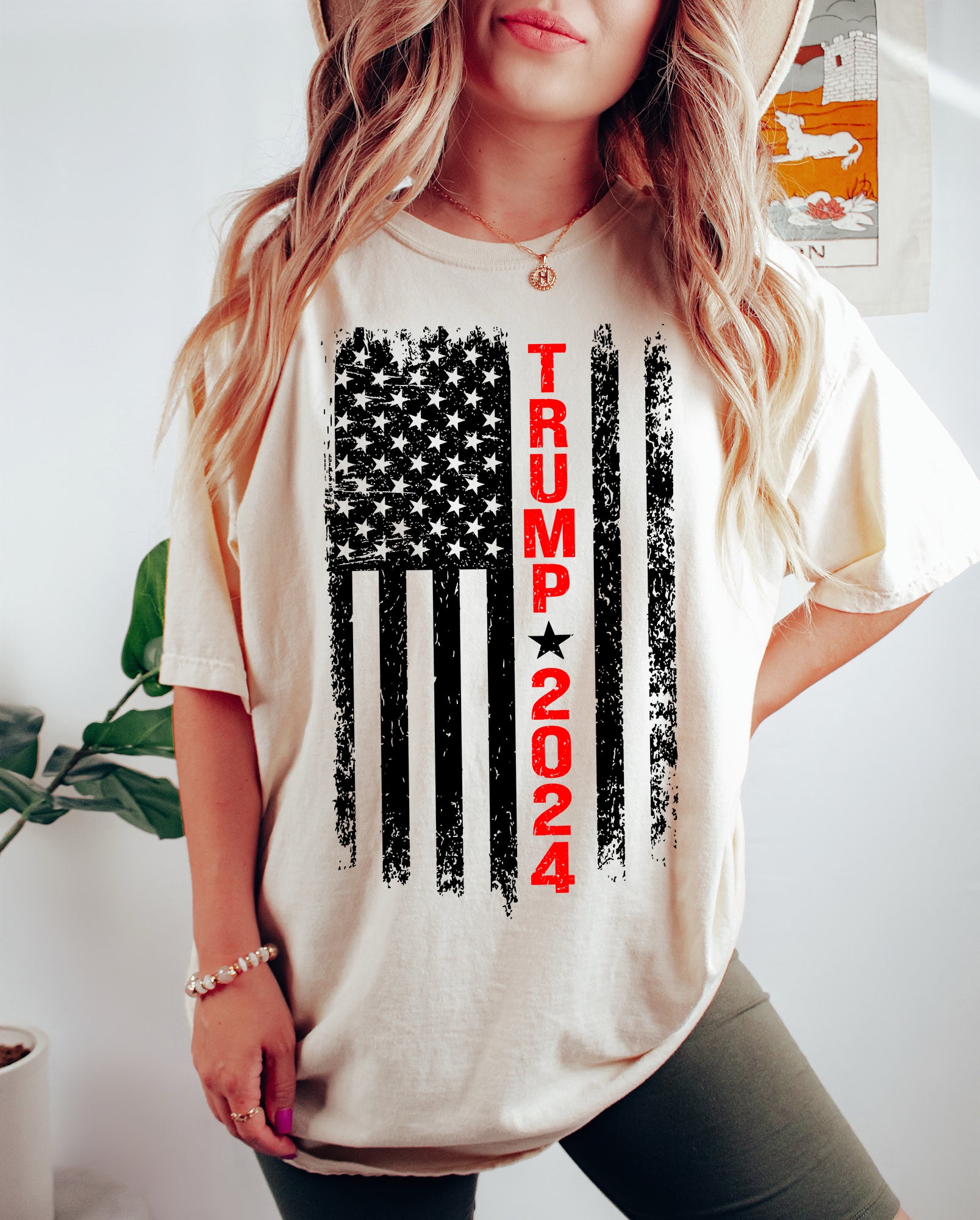 Trump 2024 FLAG SHIRT Donald Trump 2024 Take America Back American Flag Patriotic T-Shirt  Republican Gift shirt