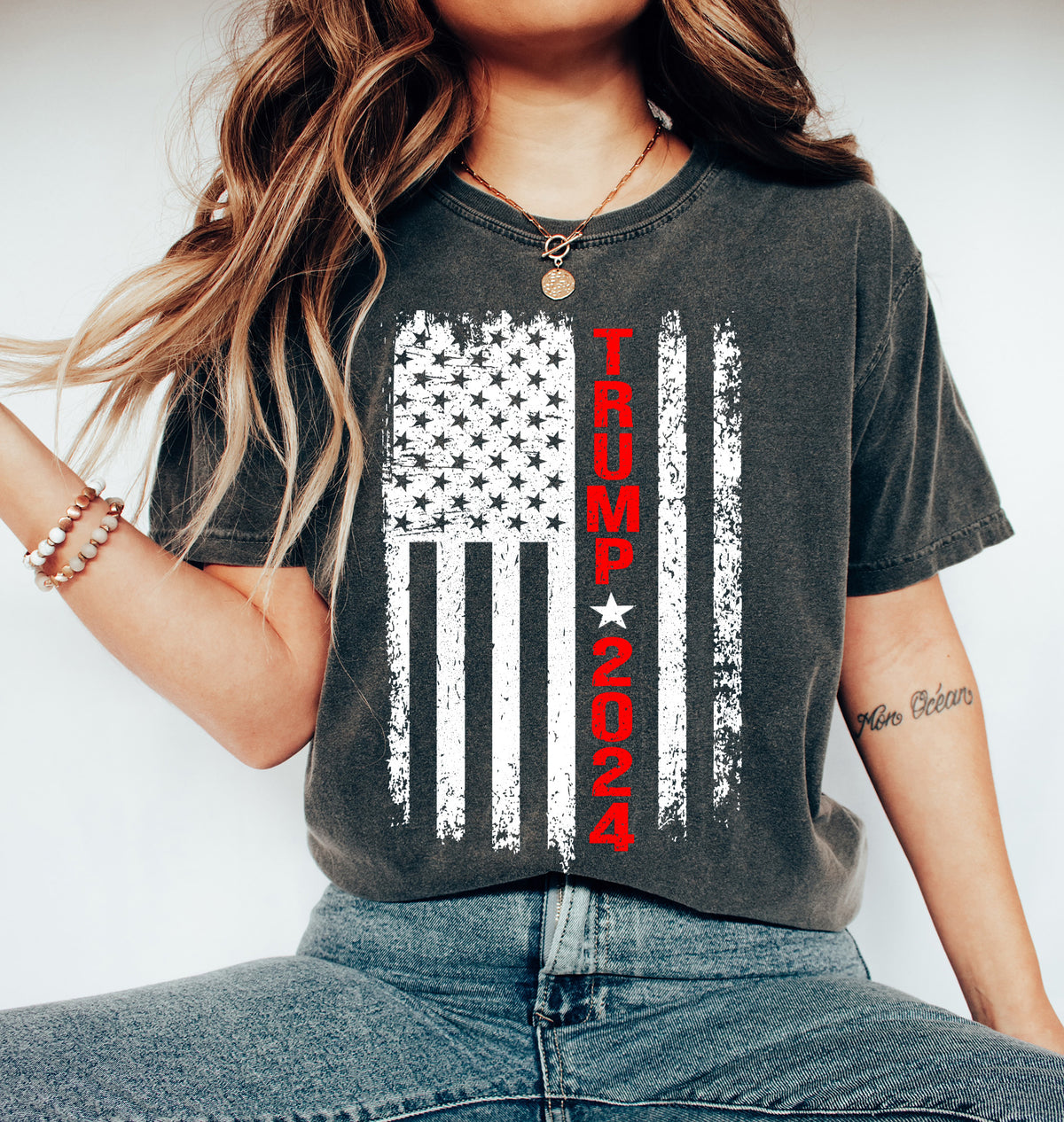Trump 2024 FLAG SHIRT Donald 