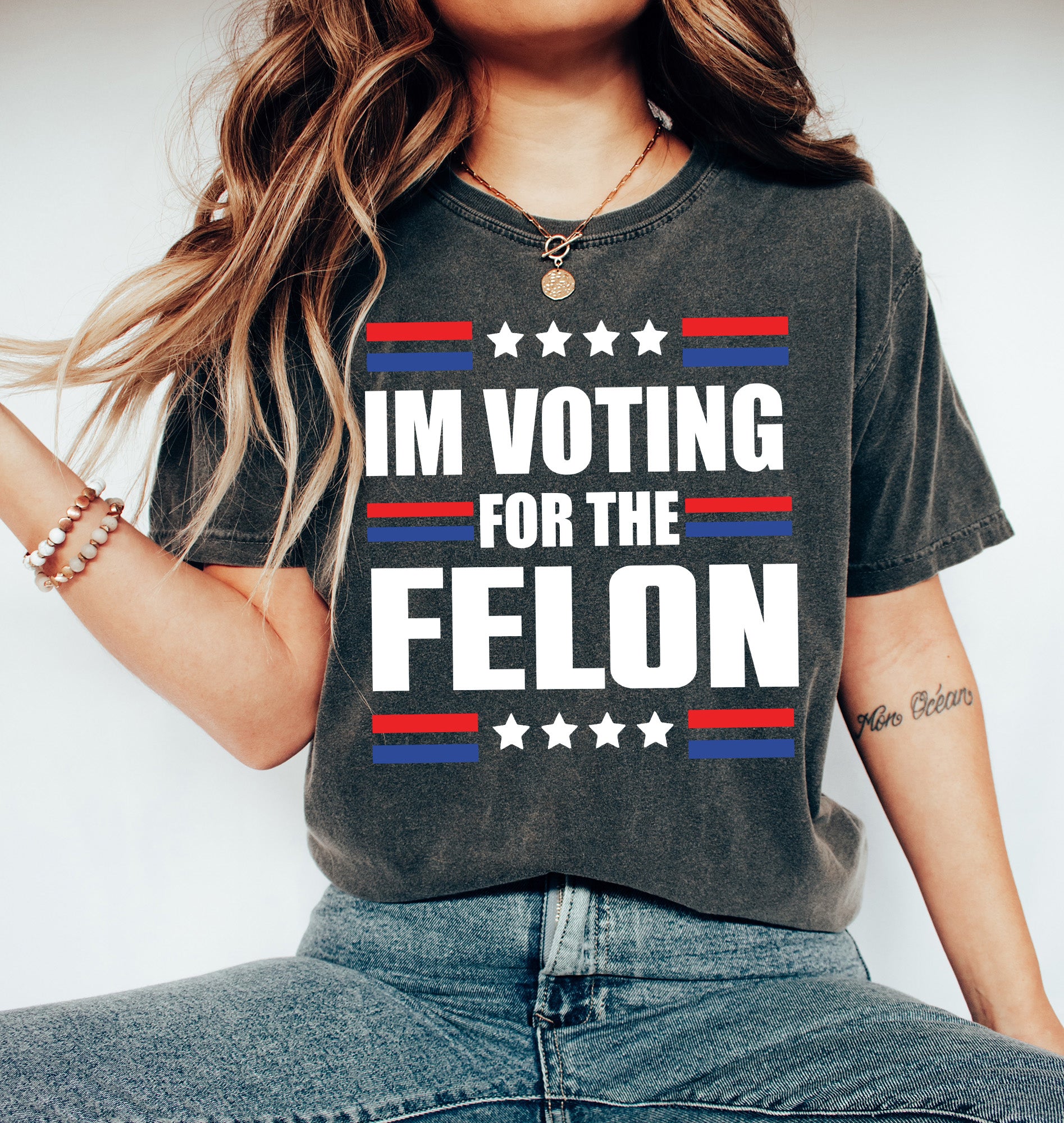 i'm voting for the Felon shirt Trump 2024