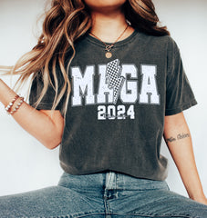 Thunder MAGA shirt Maga Trump 2024 shirt Unisex Republican shirt, Political Graphic tee, Trump Train shirt, Election 2024 T Shirt, Trump always