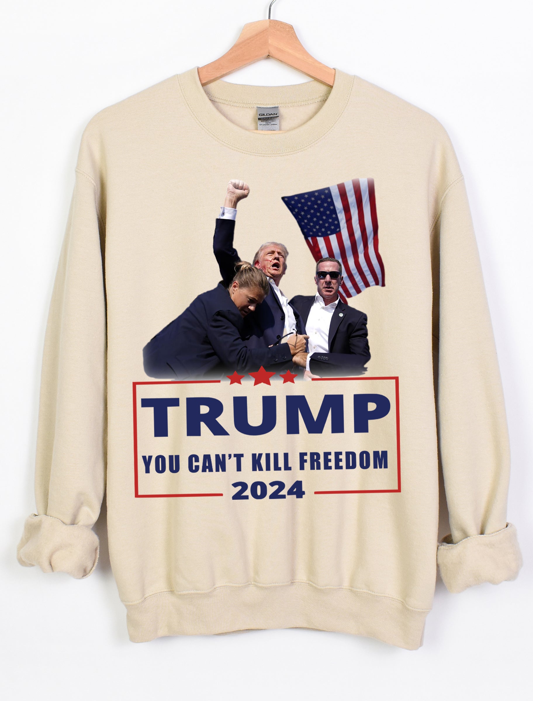 Trump shot Shirt Can't kill freedom shirt, Trump Shooting shirt