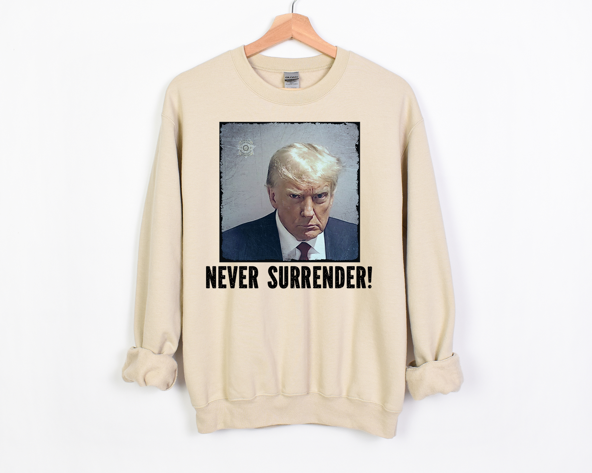 Trump Never Surrender Shirt Trump 2024 shirt Unisex Republican shirt Trump Shirt, MAGA Politc shirt Political Graphic tee, Trump Train shirt, Election 2024 T Shirt, Trump always