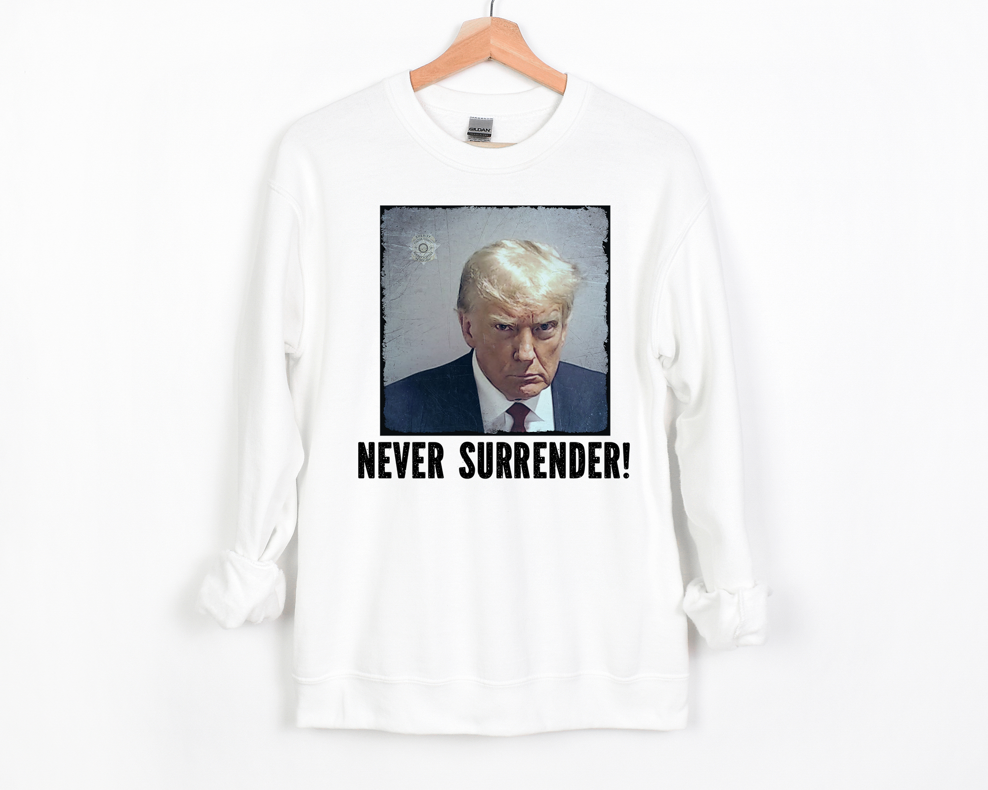 Trump Never Surrender Shirt Trump 2024 shirt Unisex Republican shirt Trump Shirt, MAGA  Politc shirt Political Graphic tee, Trump Train shirt, Election 2024 T Shirt, Trump always