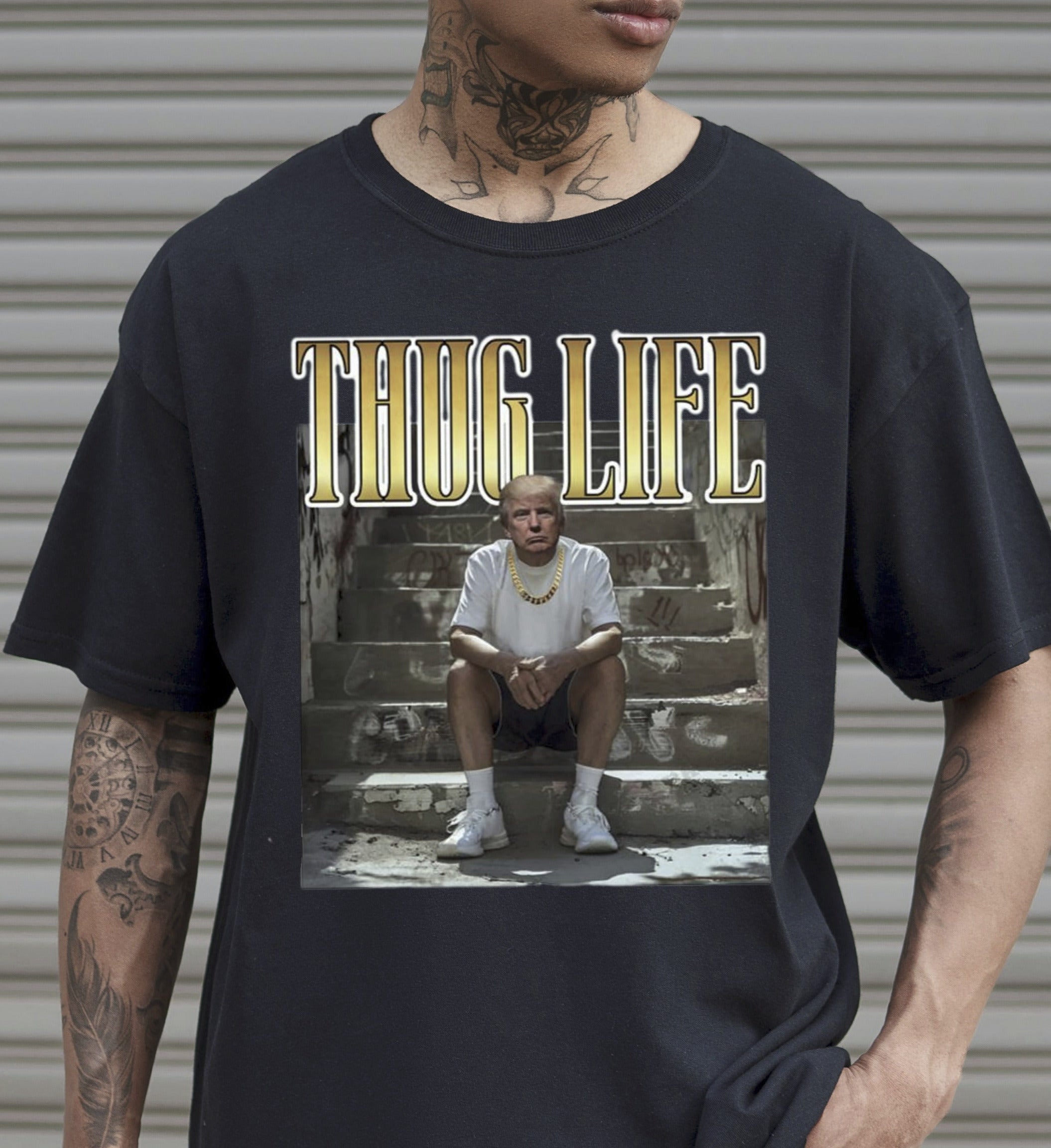 Trump Thug Life shirt maga shirt 