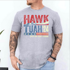 Hawk Tuah Spit On That Thang 2024 Shirt Hawk Tuah 24 Funny Trendy Sweatshirt for Women Men Viral Crewneck Tshirt Viral Funny Shirt Hawk Tuah Girl