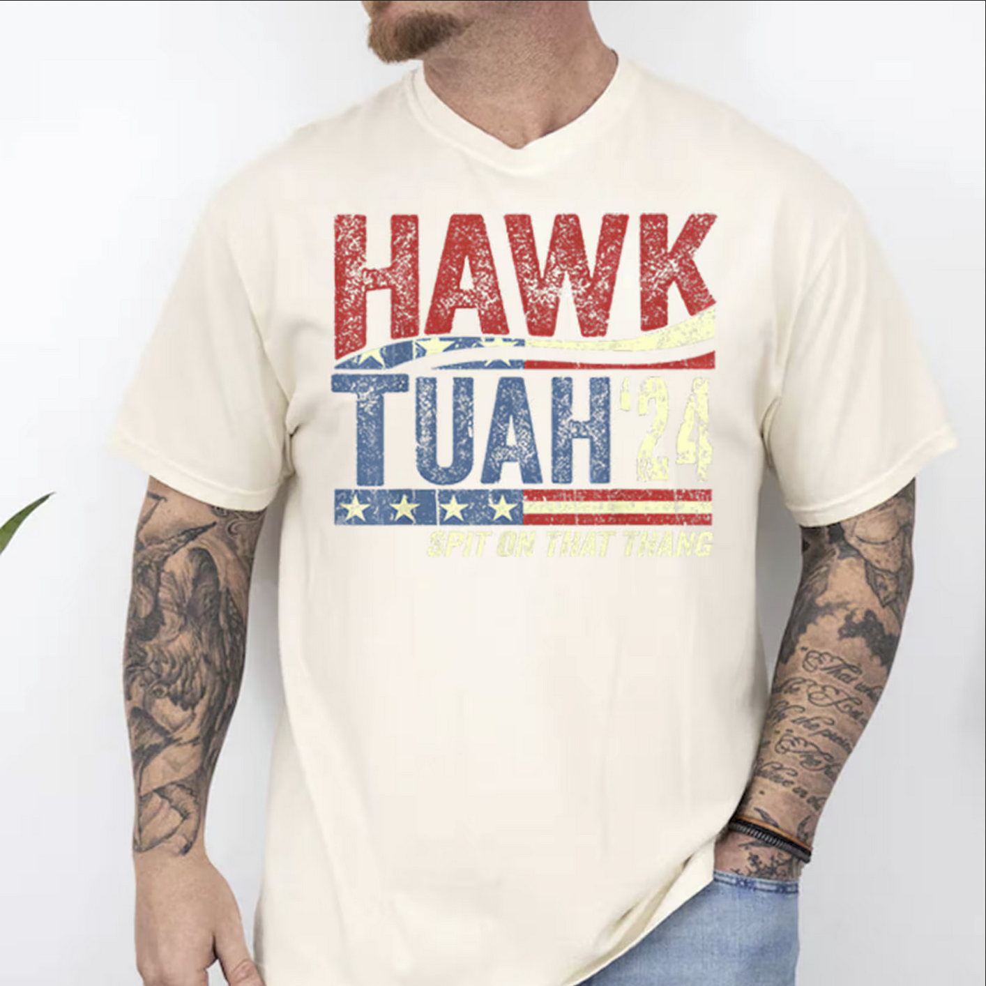 Hawk Tuah Spit On That Thang 2024 Shirt Hawk Tuah 24 Funny Trendy Sweatshirt for Women Men Viral Crewneck Tshirt Viral Funny Shirt Hawk Tuah Girl