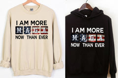 i am more MAGA than ever Shirt Trump 2024 shirt Unisex Republican shirt, more MAGA shirt Politc shirt Political Graphic tee, Trump Train shirt, Election 2024 T Shirt, Trump always